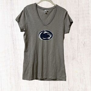 Penn State University Nittany Lions Ladies Fit V-Neck Short Sleeve Tee Shirt XL